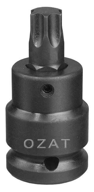 Cap cheie tubulara impact OZAT 1/2", profil TORX exterior,T60 L60mm