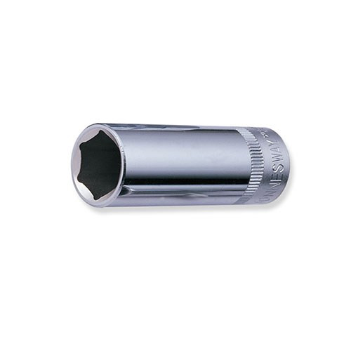 Cap cheie tubulara Jonnesway 3/8" 6 laturi prelungit 22mm