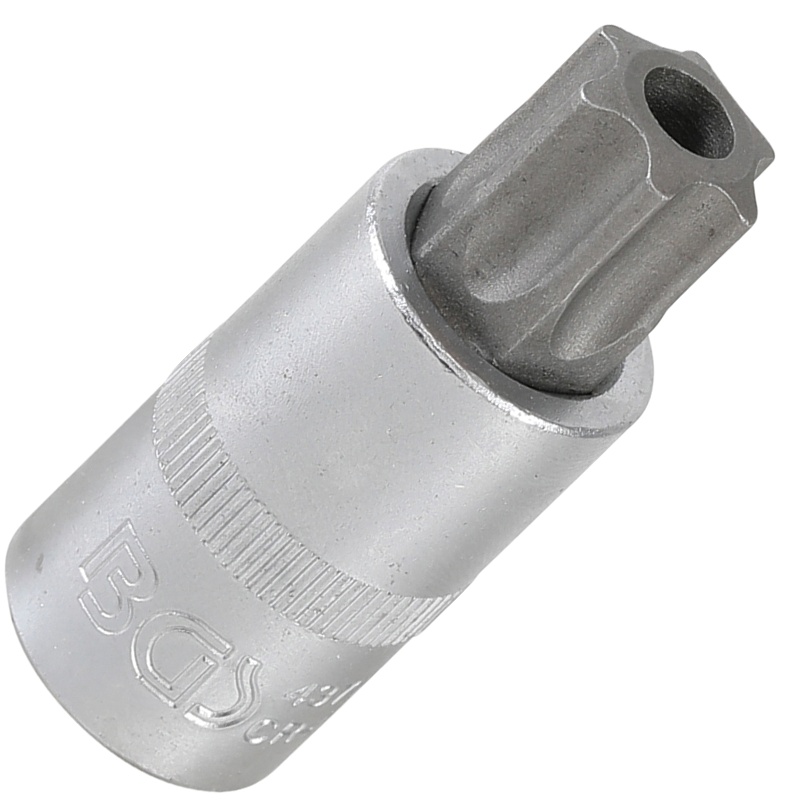 Capat cheie tubulara 1/2" cu varf Torx cu gaura TT70, lungime 100 mm