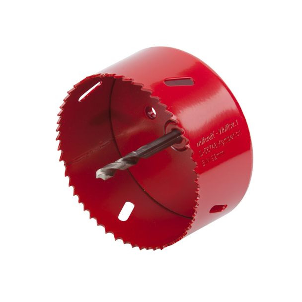 Carota bimetal Wolfcraft 5492000, diametru D 92 mm, adancime de taiere 40 mm