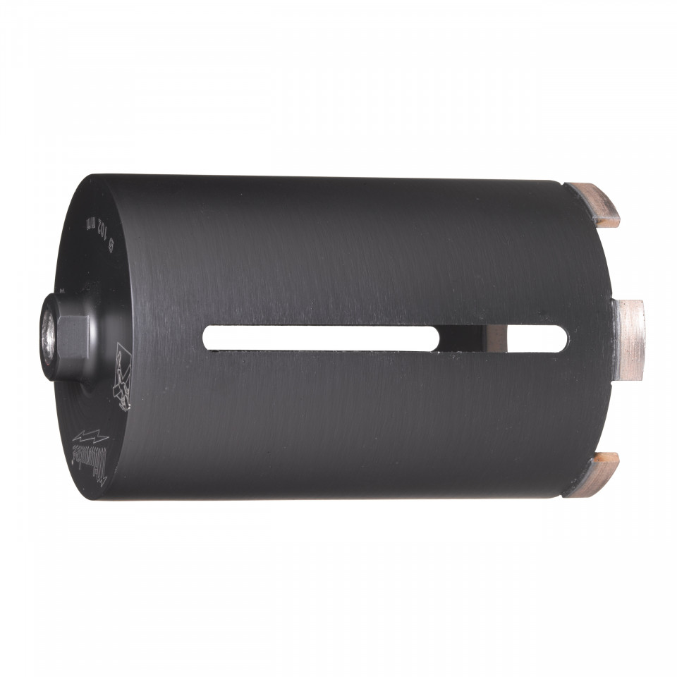Carota diamantată gaurire uscata fără dispozitiv de extragere a prafului - DCH 150 - 102 mm M16