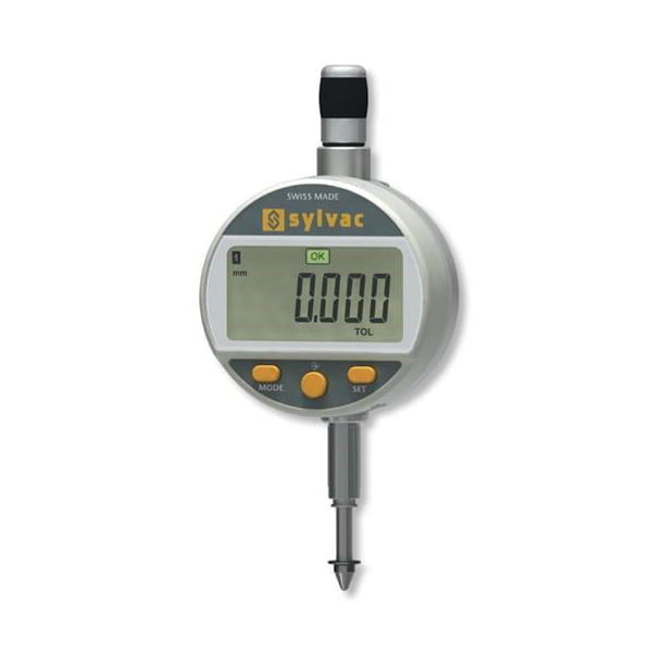 Ceas comparator 0-25/0.001mm, Ø60mm, semnalizare tolerant cu LED