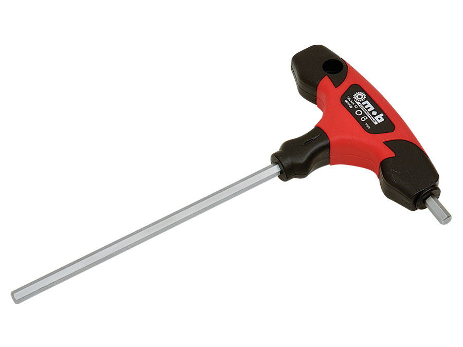 Cheie locas hexagonal cu maner T MOB - 3 - 150 mm