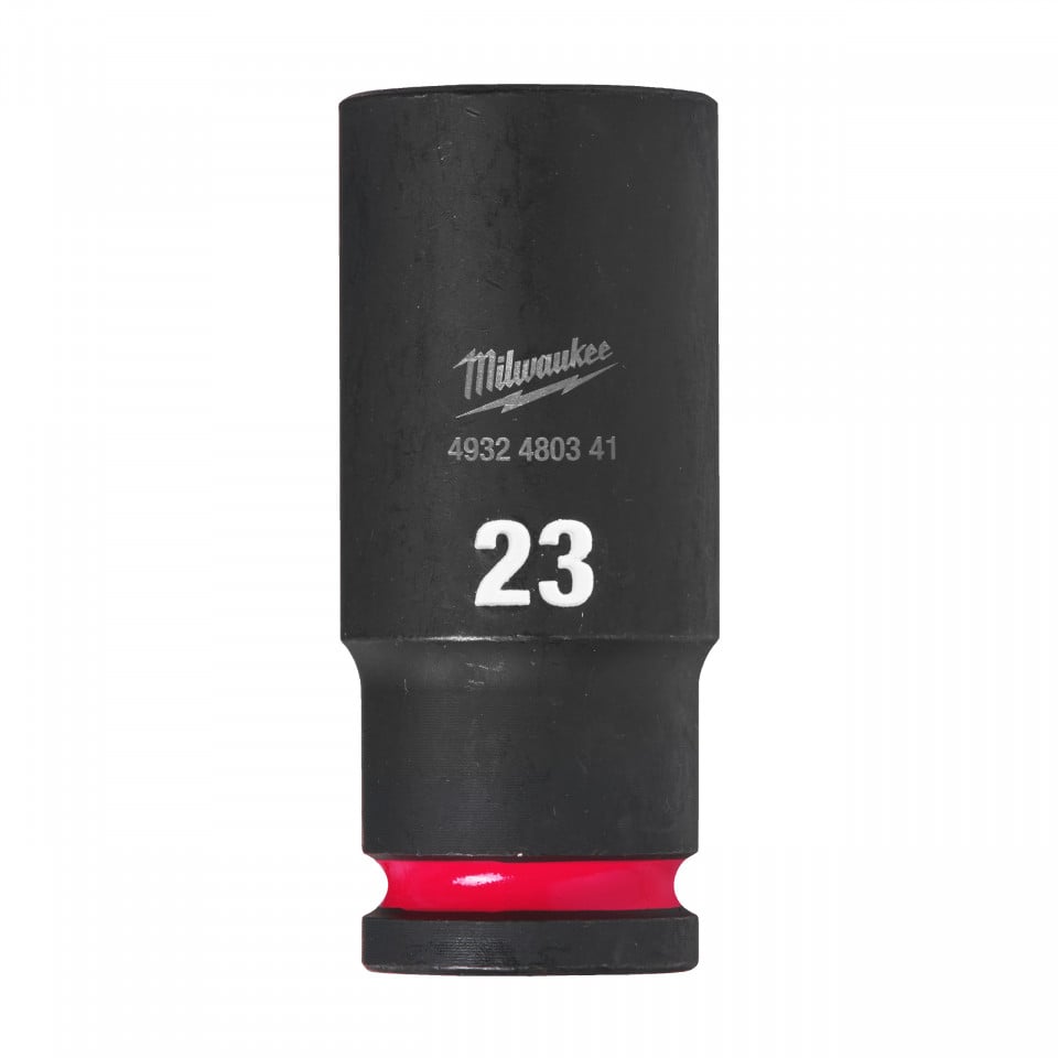Cheie tubulara de impact 1/2" MILWAUKEE SHOCKWAVE™ IMPACT DUTY - lungi 23 mm L78mm