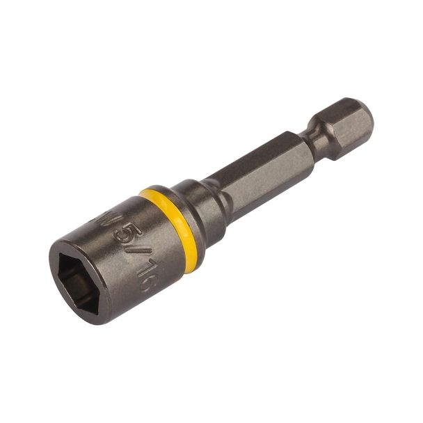 Cheie tubulara de impact Wolfcraft 1396000, lungime 50 mm, prindere hexagonala E6.35, SW5/16" (7.9mm)