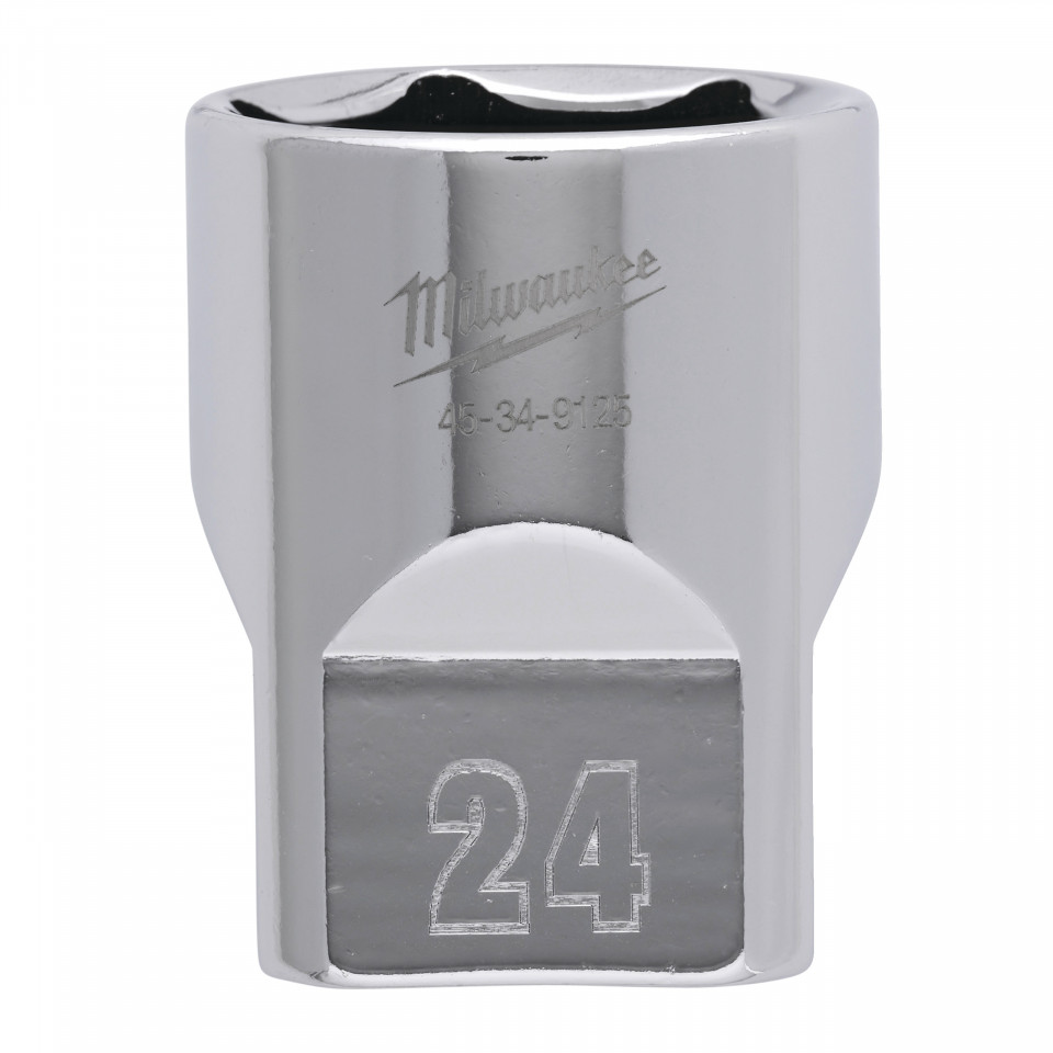 Cheie tubulară Milwaukee 1/2, sistem metric, 24mm, scurtă
