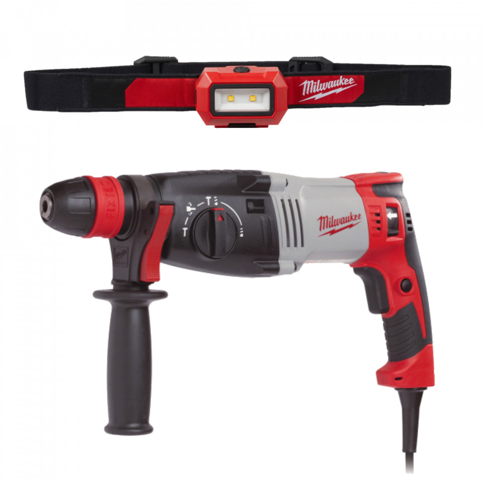 Ciocan rotopercutor PH 30 POWER X + lanterna frontala 350 lumeni