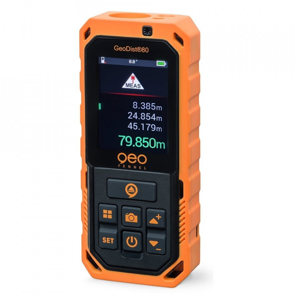 GeoDist80® - Telemetru cu laser - pana la 80 m, cu bluetooth