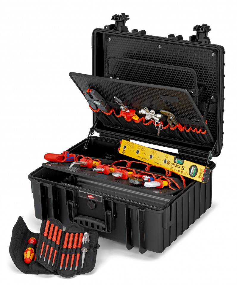 KNIPEX 00 21 36 Trusă de scule „Robust34” pentru lucrări electrice