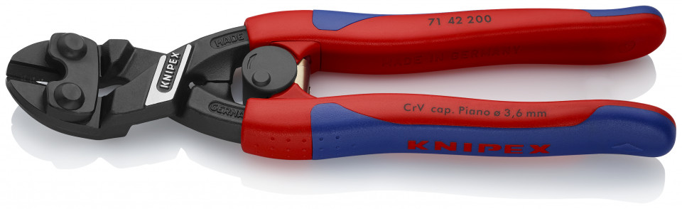 KNIPEX 71 42 200 CoBolt® cu manşoane suple, multicomponent 200 mm