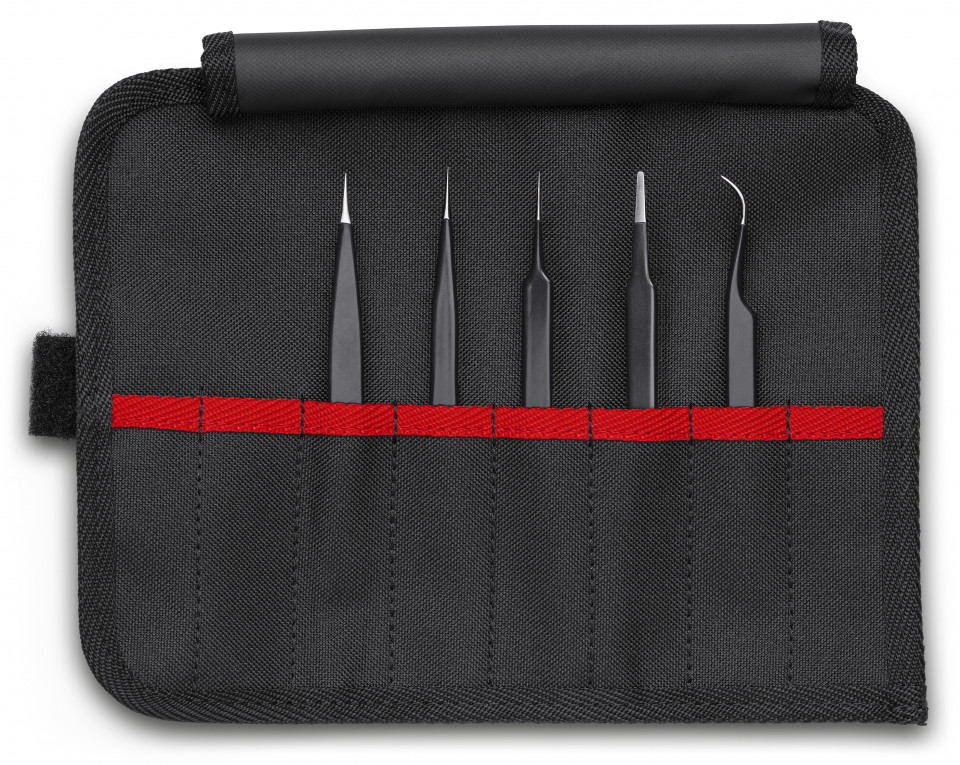 KNIPEX 92 00 01 ESD Set de pensete universale ESD cu 5 bucăți