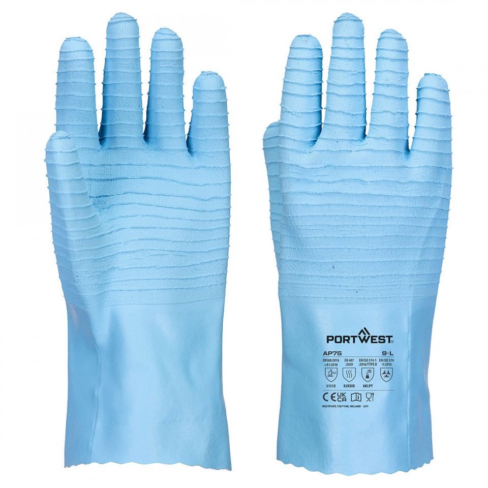 Mănușă chimica B din latex AP75