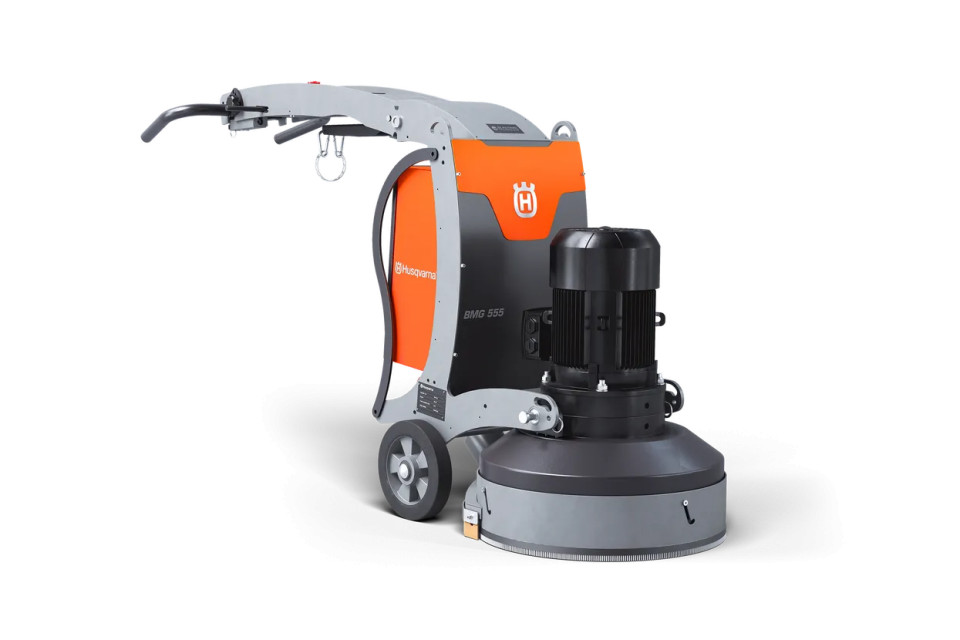 Masina de slefuit Husqvarna BMG 555SC, 3x400V, 7.5kW, SPEED CONTROL, latime slefuire 555mm, 298kg