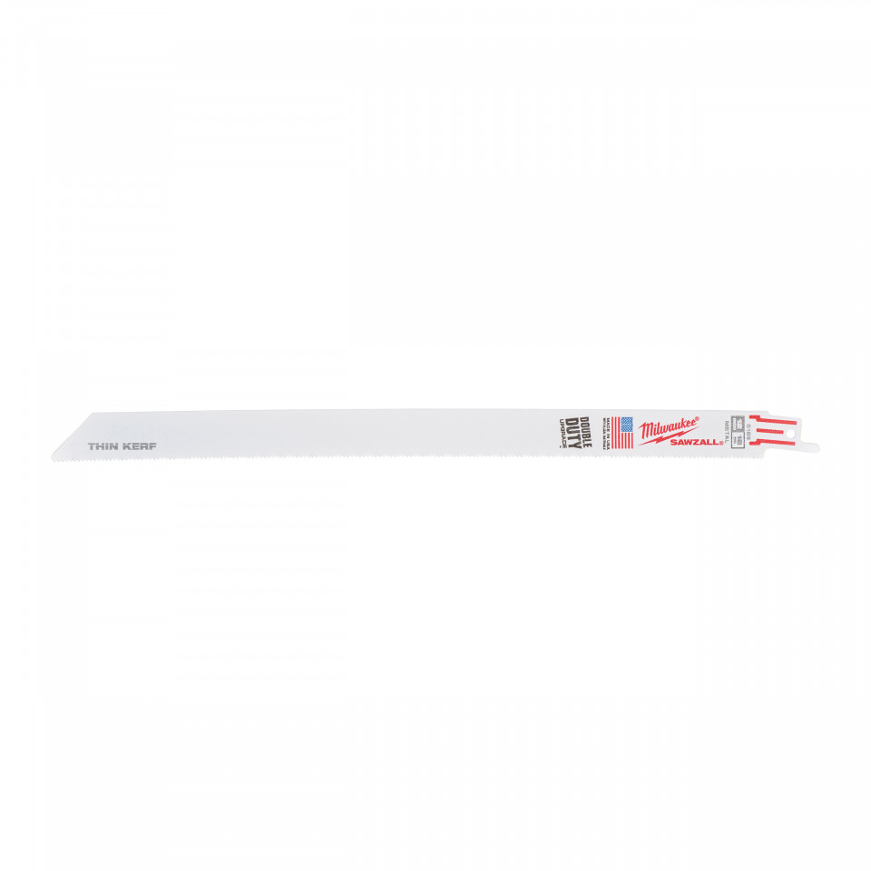 Metal: Pânze THIN KERF Milwaukee SM 300 x 18 Tpi - 50 bucati