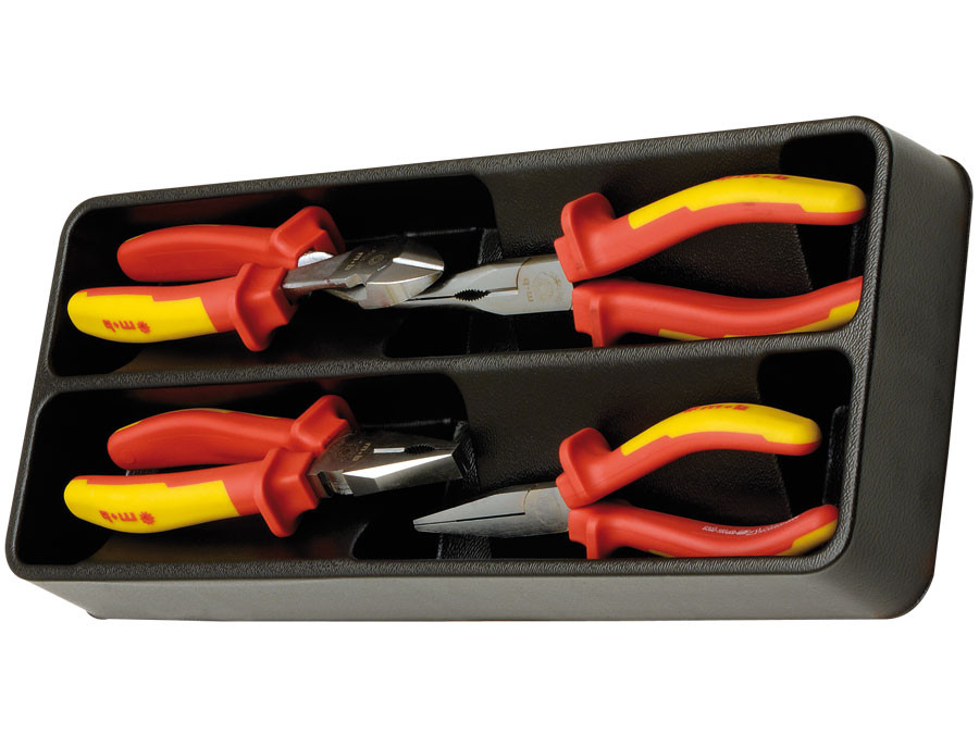 Modul MOB PVC cu 4 clesti VDE 1000V manson bimaterial - 4 scule