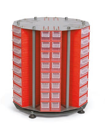 Organizator 72 module (48xP.C. 010 + 24xP.C. 011) h=510