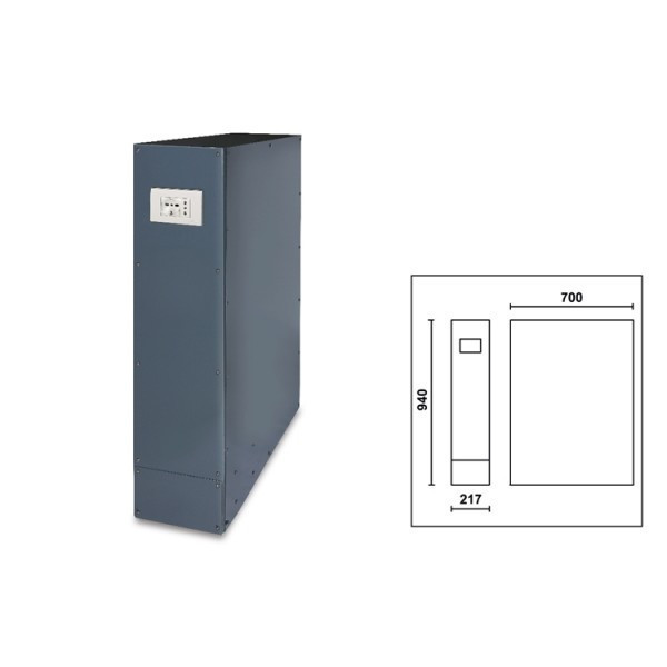Picior universal pentru banc, cu priza C55B/GE