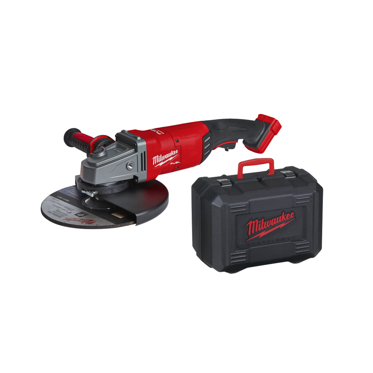 Polizor unghiular cu acumulator Milwaukee FUEL™ M18 FLAG230XPDB-0C, disc 230 mm, livrat fara acumulator, cu valiza