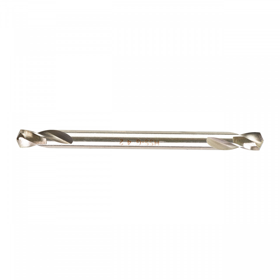 Set 10 burghie HSS Ground pentru metal cu două vârfuri MILWAUKEE Ø 4.2x14x55 mm
