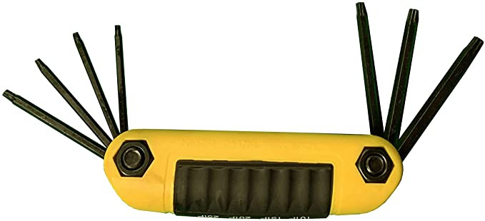 Set 5 chei cu profil EKLIND TORX Plus in briceag 27IP - 50IP