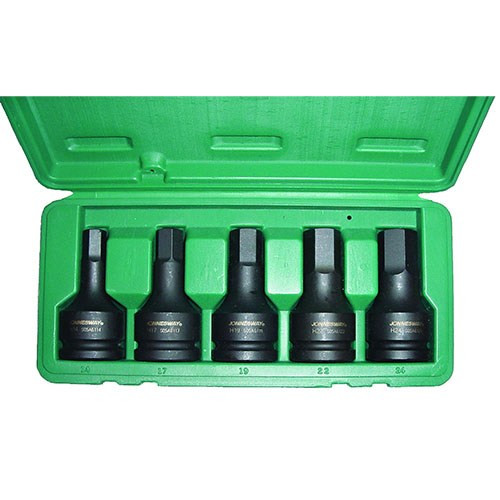 Set 5 piese cap cheie tubulara de forta Jonnesway imbus 3/4" 14-24mm L88mm