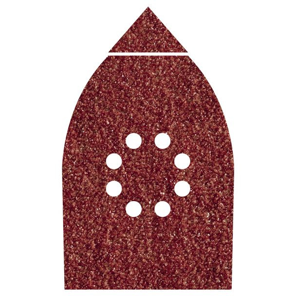 Set 6 foi abrazive autoadezive Wolfcraft 1793000, Gr. 120, perforate, 107x142 mm cu scai
