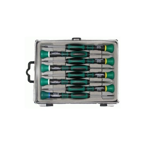 Set 8 piese Jonnesway șurubelnițe TORX pentru mecanică de precizie T4-T7