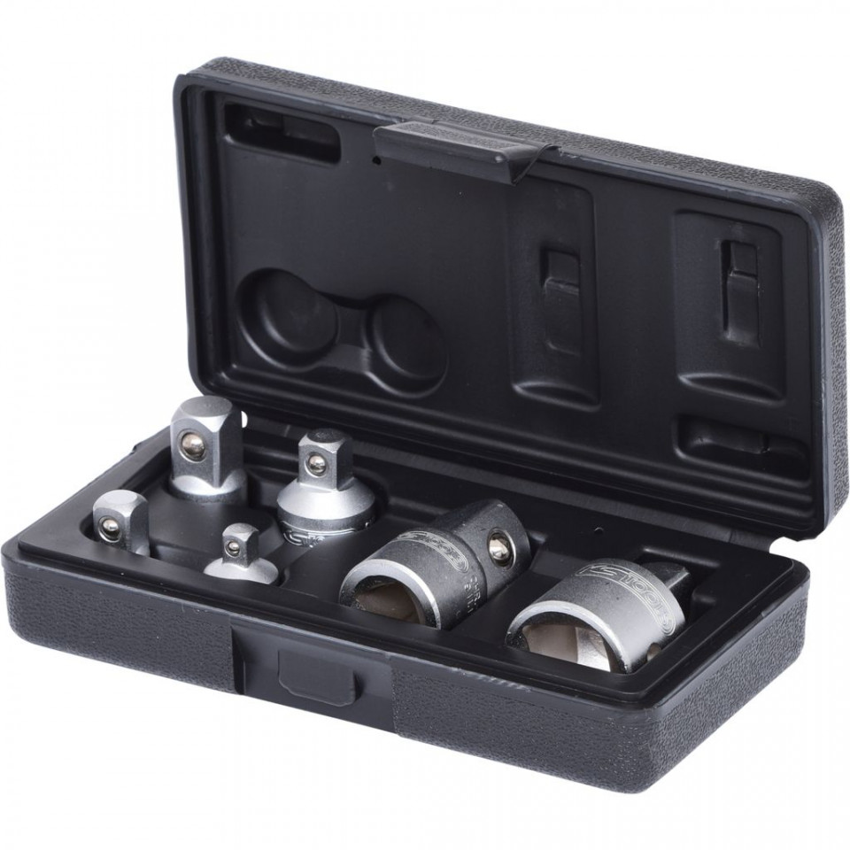 Set adaptoare, KS TOOLS, 1/4", 3/8", 1/2", 3/4", 6 piese