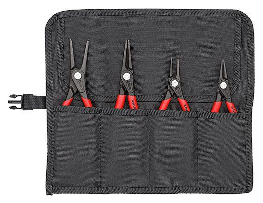 Set Cleşti KNIPEX de precizie pentru inele siguranţă, 4 piese