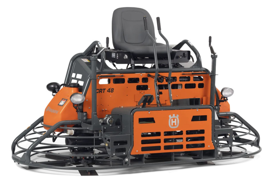 Slefuitor de beton dublu Husqvarna CRT 48-33K DF,EU Ride-On Trowel13166.4, 1220mm, 23.1kW