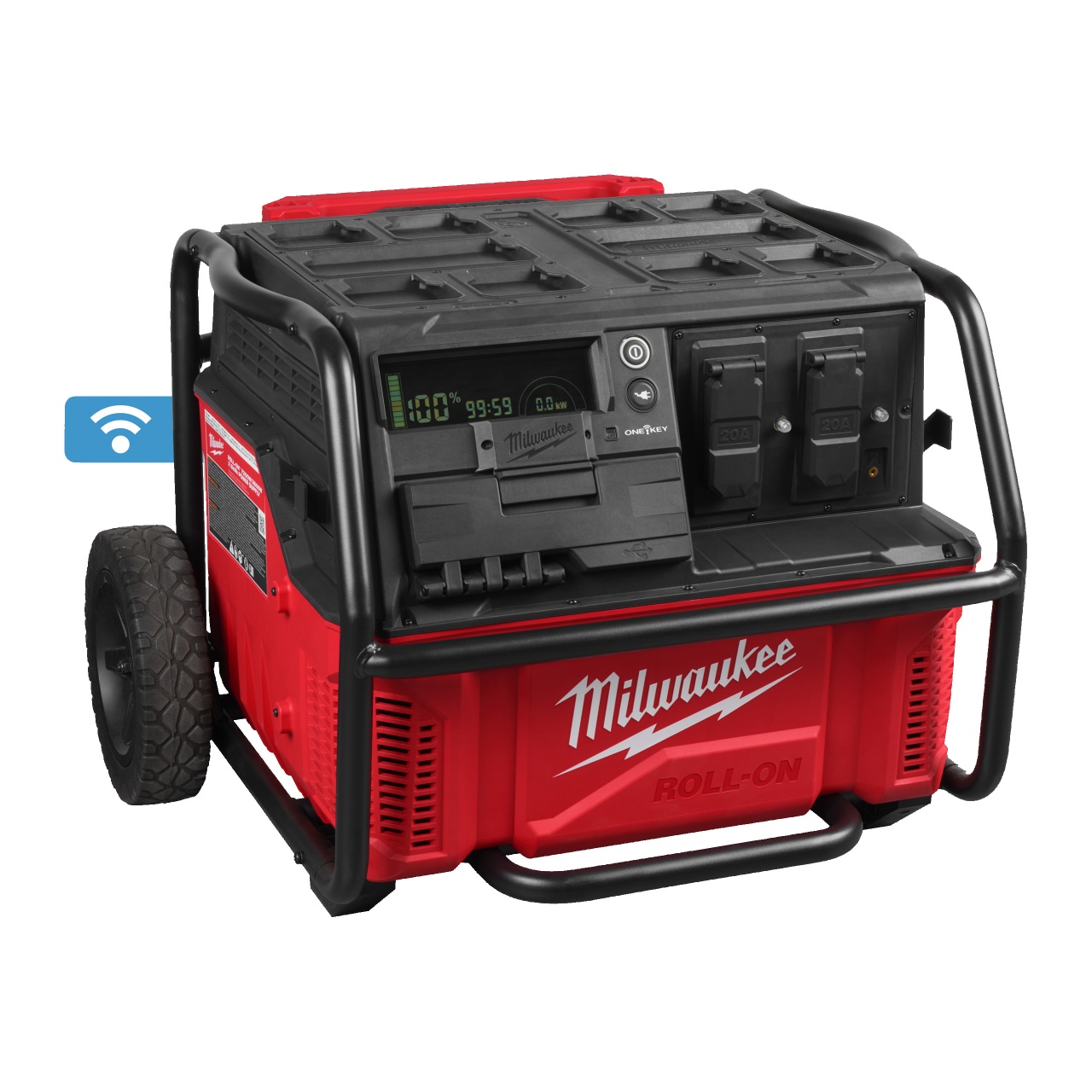 Sursa de alimentare Milwaukee ROLL-ON™ 7200/ 3600 W 2.5 kWh MX FUEL, model IRPSUOP2500