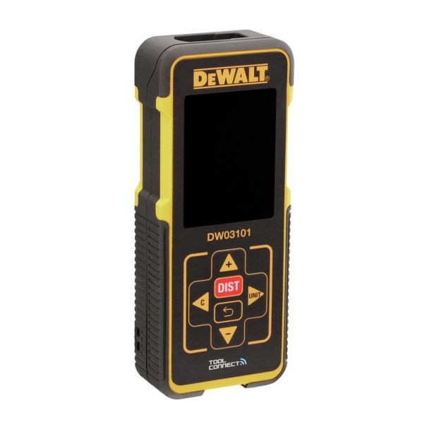 Telemetru cu laser Dewalt DW03101, 100 m, bluetooth