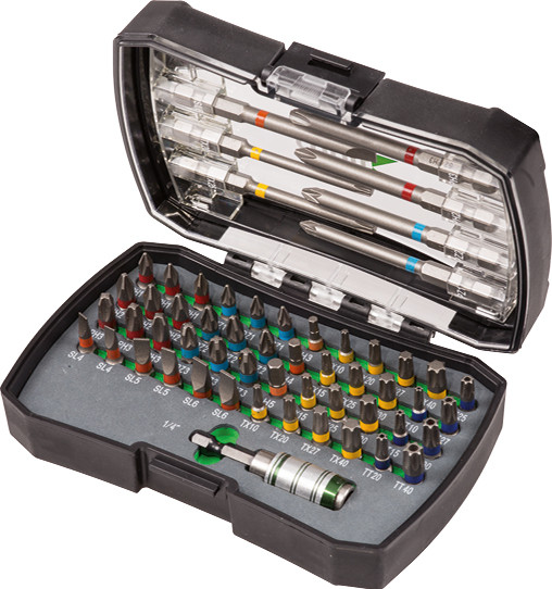 Trusa 56 piese COBIT biti si accesorii Allrounder