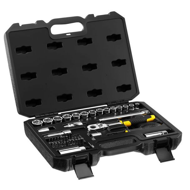 Trusa chei tubulare 45 piese Stanley STMT82829-1, 3/8"