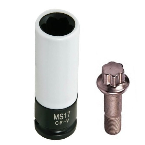 Tubulara lunga Jonnesway cu protectie pentru Mercedes 1/2"