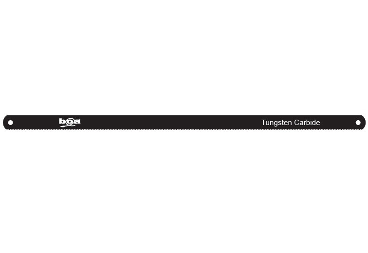 Tungsten Carbide Panza bomfaier pentru taiere lemn, plastic, placi ceramice, L 300 mm - 86012/car