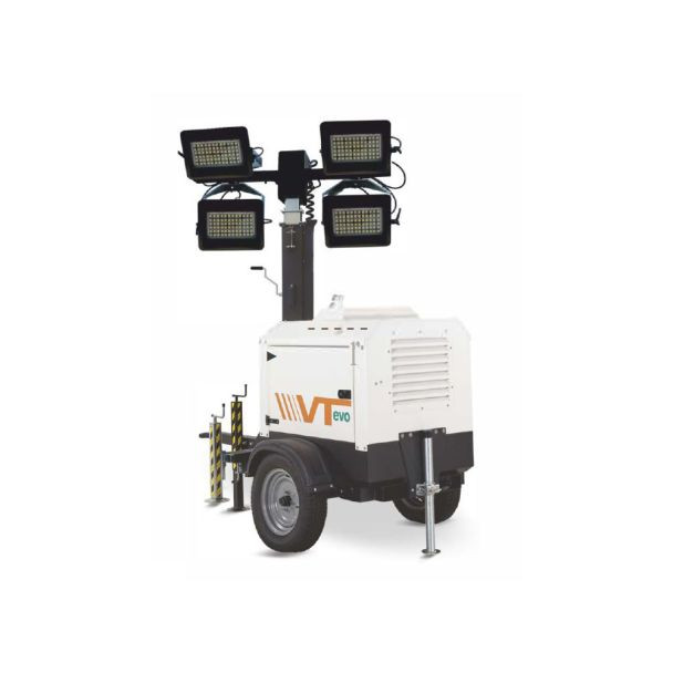 Turn de iluminat cu generator Generac LT VTevo Y 2TNV 4x320W Led TL, inaltime catarg 8 m, 184000 lm, motor Yanmar