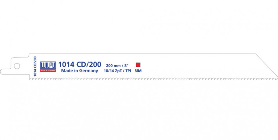 1014 CD/200 Panza Bi-Metal pentru fierastrau sabie pentru paleti / 5 bucati, DIM 200 x 19 x 1.27 mm