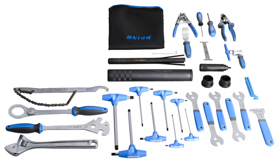 1600EN Set scule bicicleta in cutie metalica / 37 piese - 622875