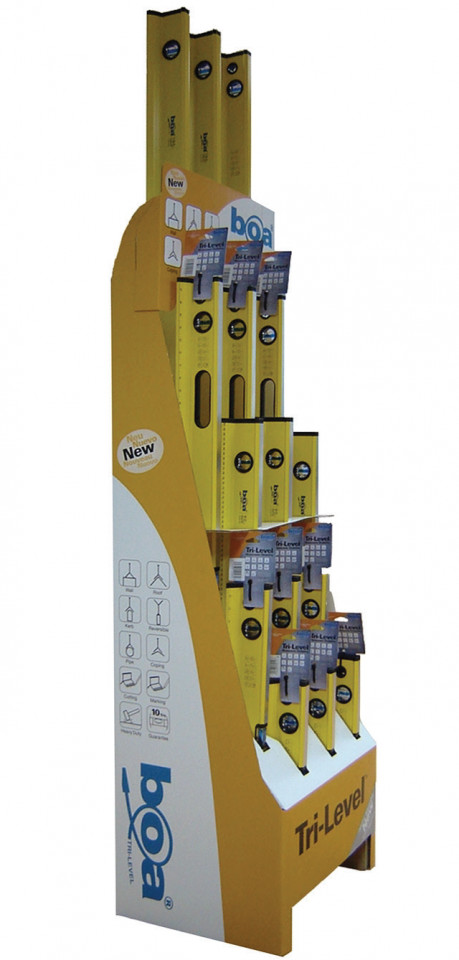 19003 Stand nivele Boa cu trei muchii Tri-Level - 19003/Display