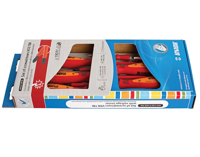 603CS6TVDETBI Set de surubelnite izolate si tester de tensiune / 6 piese - 617043