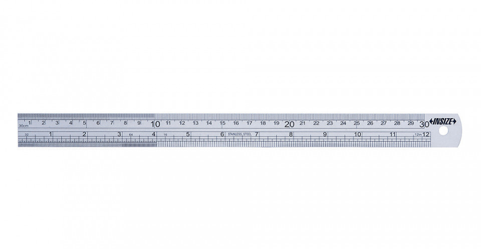 7110 Rigla metalica, DIM 300mm/12" - 7110-300