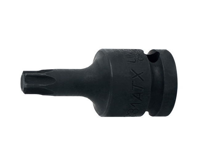 Adaptor Unior de impact cu profil TX exterior 1/2", TX45, L55mm