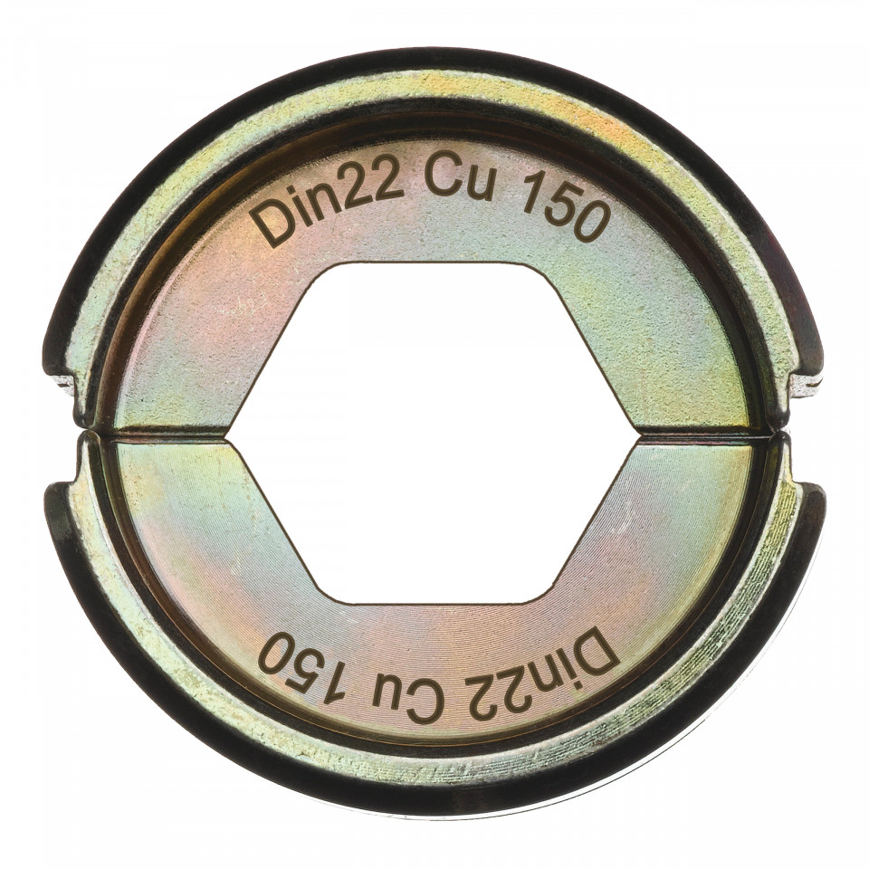 Bacuri de sertizare DIN Cupru Milwaukee (Cod imprimat: 22, Dimensiune conector cablu (mm²): 150)