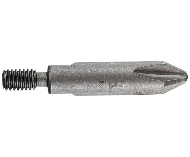 Bit STANDARD profil Phillips prindere pe filet M4,DIM PH 2, L 33