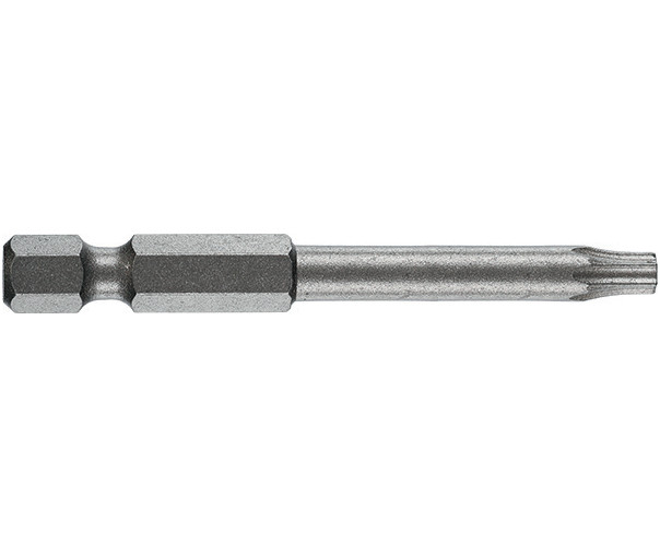 Bit TORSION 1/4" DIN/ISO 1173 Forma E 6,3 - profil TORX, DIM TX 25, L 70