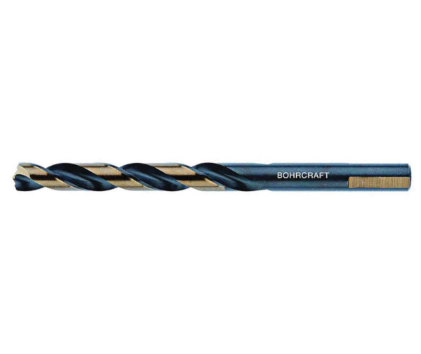 Burghie cilindrice scurte pentru metal DIN 338, HSS-G rectificate, cu varf centrare, Turbocraft, DIM 13.00