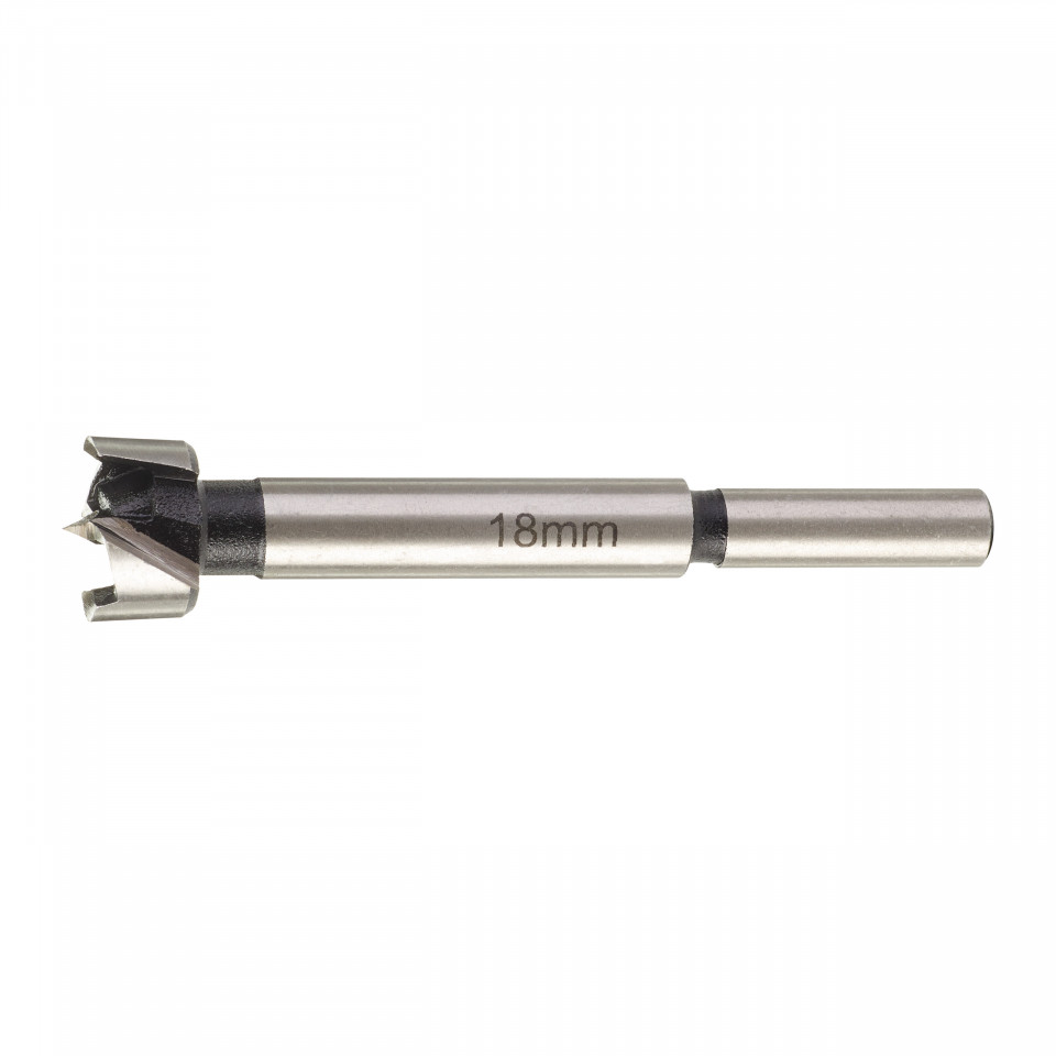 Burghie Forstner Milwaukee (Lungime totală (mm): 90, Tijă prindere: 9.5 mm round shank, Ø (mm): 18)
