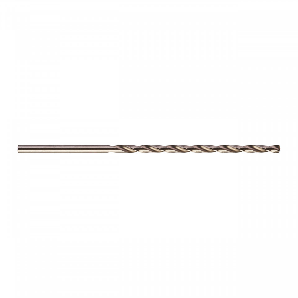 Burghie lungi MILWAUKEE HSS Ground pentru metal - DIN 340 Ø 3x66x100 mm - set 10 buc