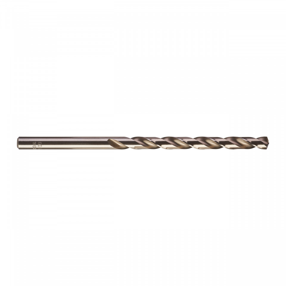 Burghie lungi MILWAUKEE HSS Ground pentru metal - DIN 340 Ø 9x115x175 mm - set 10 buc